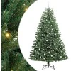Dirbtinė Sulankstoma Kalėdų Eglutė Žalia 240 cm PVC ir metalas