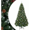 Dirbtinė Kalėdų eglutė su burbulais 210 cm 300 LED Šilta balta