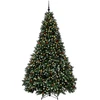 Dirbtinė žalia Kalėdų eglutė su žaisliukais 270 cm 300 LED