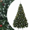 Dirbtinė Kalėdų eglutė su burbulais 180 cm 300 LED Šilta balta
