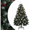 Dirbtinė žalia Kalėdų eglutė su žaisliuku 150 cm 150 LED