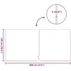 Dirbtinė žolė 1 x 8 m /50 mm Žalia PP & PE