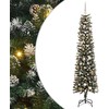 Dirbtinė Kalėdų eglutė Žalia 210 cm PVC, plastikas ir plienas