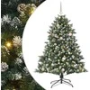 Dirbtinė Kalėdų eglutė Žalia 150 cm PVC, plastikas ir plienas