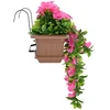 Dirbtinės gėlės Purpurinė raudona 55 x 20 x 55 cm PE ir plienas