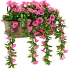 Dirbtinės gėlės Purpurinė raudona 55 x 20 x 55 cm PE ir plienas