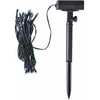 Dirbtiniai buksmedžio krūmai su LED lemputėmis 2vnt. žalia 27cm
