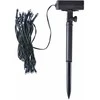 Dirbtiniai buksmedžio krūmai su LED lemputėmis 4vnt. žalia 12cm