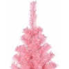 Kalėdų eglutė su 300 LED s stovu Rožinė 180 cm PVC