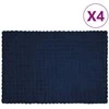 Neslystanti antklodė iš dirbtinio triušio kailio Olite 4 pcs