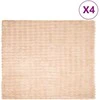 Neslystanti antklodė iš dirbtinio triušio kailio Olite 4 pcs