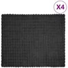 Neslystanti antklodė iš dirbtinio triušio kailio Olite 4 pcs