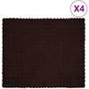 Neslystanti antklodė iš dirbtinio triušio kailio Olite 4 pcs