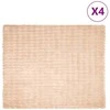 Neslystanti antklodė iš dirbtinio triušio kailio Olite 4 pcs