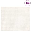 Neslystanti antklodė iš dirbtinio triušio kailio Olite 4 pcs