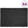 Neslystanti antklodė iš dirbtinio triušio kailio Olite 4 pcs