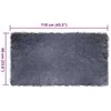 Dirbtinio avių kailio kilimas TAFALLA Antracito 60 x 110 cm