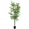 Dirbtinis bambuko medis 2 pcs Žalia 60 x 18 x 190 cm