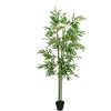 Dirbtinis bambuko medis 4 pcs Žalia 60 x 18 x 190 cm
