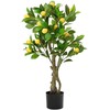 Dirbtinis citrinmedis, žalios spalvos, 90cm, 234 lapai