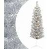Dirbtinis lieknas Kalėdų medis 150 cm 150 LED Šilta balta