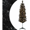 Dirbtinis lieknas Kalėdų medis 150 cm 150 LED Šilta balta