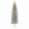 Dirbtinis lieknas Kalėdų medis 180 cm 300 LED Šilta balta