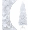 Dirbtinis lieknas Kalėdų medis 180 cm PVC ir Plienas Balta