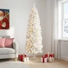 Dirbtinis lieknas Kalėdų medis 240 cm 300 LED Šilta balta