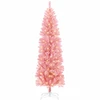 Dirbtinis lieknas Kalėdų medis 240 cm 300 LED Šilta balta