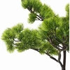 Dirbtinis pinus bonsai medelis su vazonu, 60cm, žalios spalvos