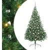 Dirbtinis prieššventinis eglutė su šviesomis Žalia 240 cm PVC