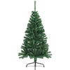 Dirbtinis prieššventinis eglutė su šviesomis Žalia 120 cm PVC