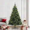 Dirbtinis sulankstomas Kalėdų medis su 300 LED Žalia 210 cm