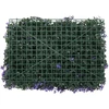 Dirbtinių lapų tvoros, 24vnt., violetinės, 40x60cm