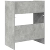DJ stalas Betono pilka 102 x 45 x 102 cm Apdirbta mediena