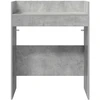 DJ stalas Betono pilka 102 x 45 x 102 cm Apdirbta mediena