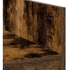 DJ stalas Dūminio ąžuolo 82 x 45 x 102 cm Apdirbta mediena