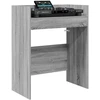 DJ stalas Pilka Sonoma 102 x 45 x 102 cm Apdirbta mediena