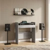 DJ stalas Pilka Sonoma 102 x 45 x 102 cm Apdirbta mediena