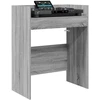 DJ stalas Pilka Sonoma 82 x 45 x 102 cm Apdirbta mediena