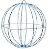 Dovana Šalta balta 40 x 40 x 42 cm Metalas 120 LED
