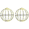 Dovana 2 vnt. Šilta balta 30 x 30 x 32 cm Metalas 192 LED