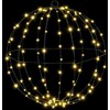 Dovana su 120 LED Šilta balta 40 cm metalas