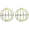 Dovana su 192 LED 2 pcs Šilta balta 30 x 30 x 32 cm metalas