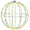 Dovana su 192 LED 2 pcs Šilta balta 40 x 40 x 43,5 cm metalas