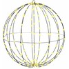 Dovana su 192 LED Šilta balta 59,5 x 59,5 x 63 cm metalas