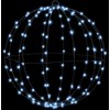 Dovana su 320 LED 2 pcs Šalta balta 50 cm metalas