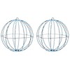 Dovana su 320 LED 2 pcs Šalta balta 50 cm metalas