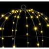 Dovana su 320 LED 2 pcs Šilta balta 50 cm metalas
